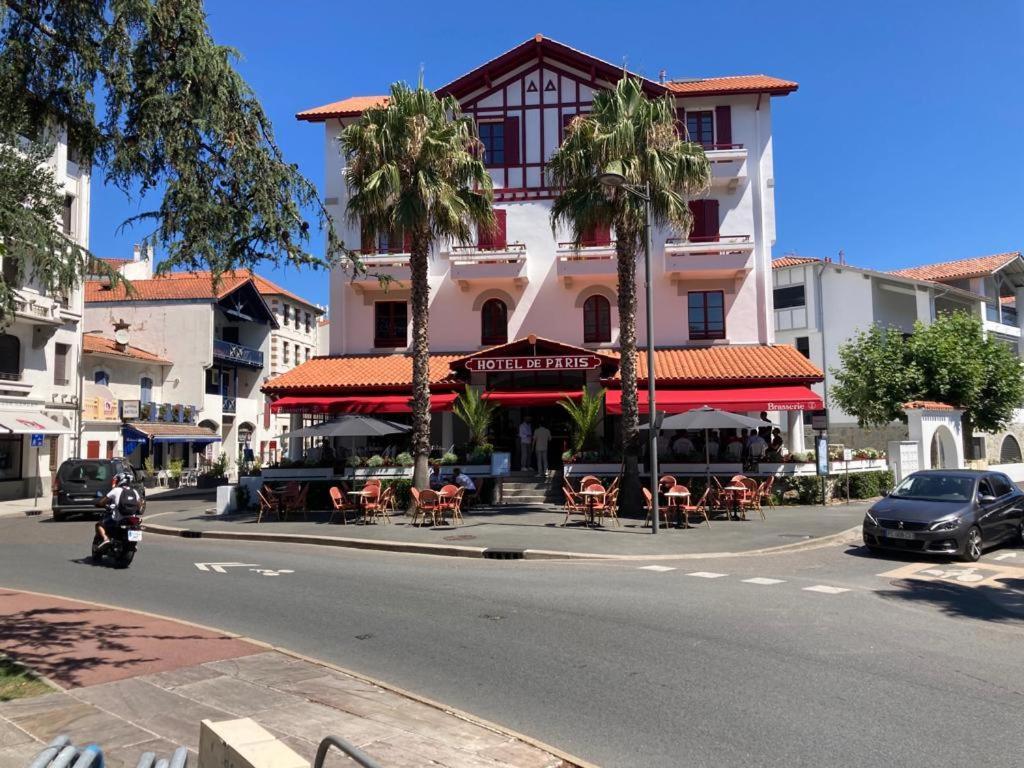Superbe Appartement T3 Au Centre Plage .Parking Hendaye Exterior foto