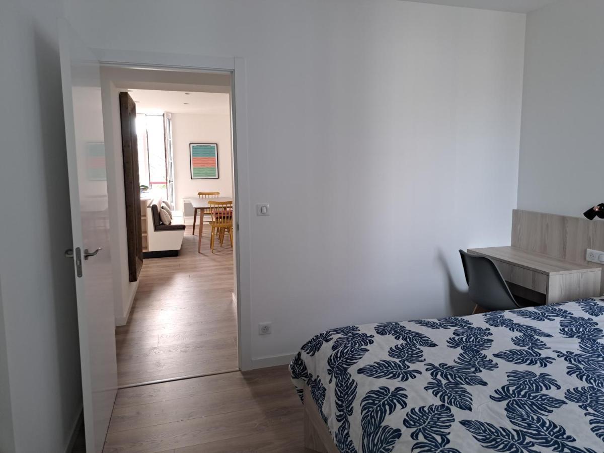 Superbe Appartement T3 Au Centre Plage .Parking Hendaye Exterior foto